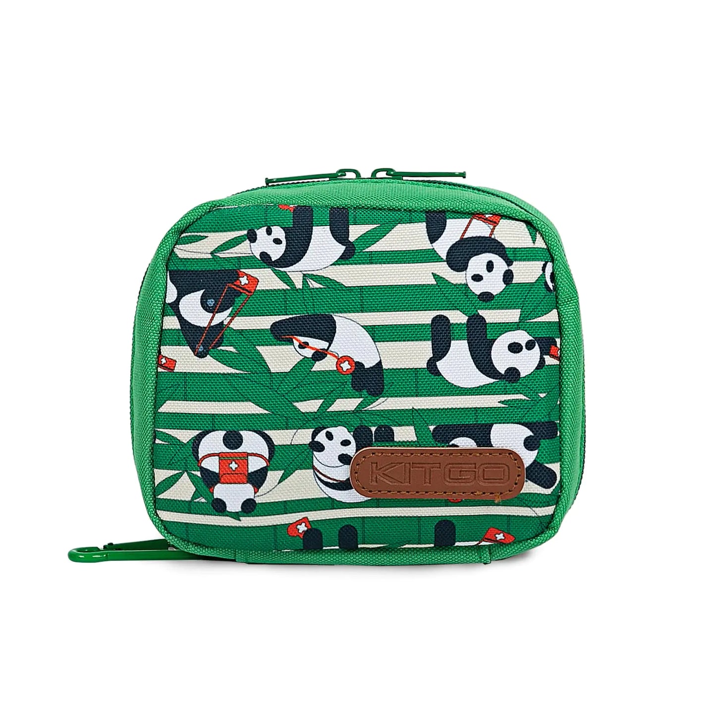 Kitgo First Aid Kit for Kidswith 107 Piece Medical Suppliers Trauma Emergency Kits for CarHomeTravel.BackpackGreen