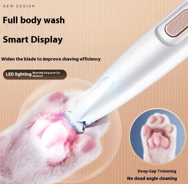 Nestoria Wellness Paw Trimmer w/LED Light